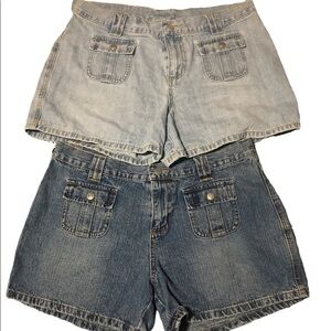 Lot of 2 Ralph Polo denim shorts like new.
